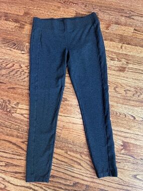 LOFT Women’s Dark Gray Ponte Kit Leggings size M